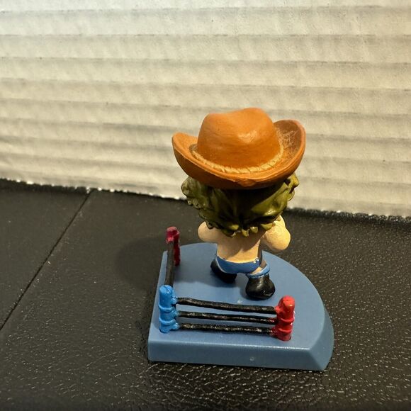 Vintage Terry Funk Wrestling Mini Figure Coca-Cola AJPW Georgia Coffee Japan 1" - Picture 3 of 6